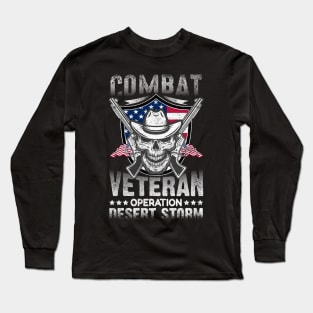 Combat Veterans of Desert Storm T-shirt Long Sleeve T-Shirt